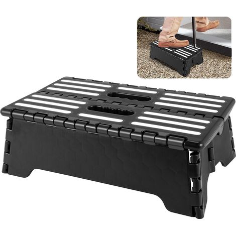 Petite échelle antidérapante compacte Pliable Plate Portable (1/5)