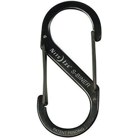 Mousqueton - Acier Inoxydable - 89 x 38 mm - Pour Système 3S-Biner - 1 Pièce