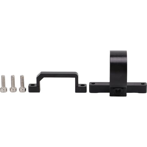 Support de fixation pour prise d'alimentation XT90, collier de serrage pour tube de 20 mm, pièces de connexion pour drones agricoles, UAV et drones de protection des plantes, noir