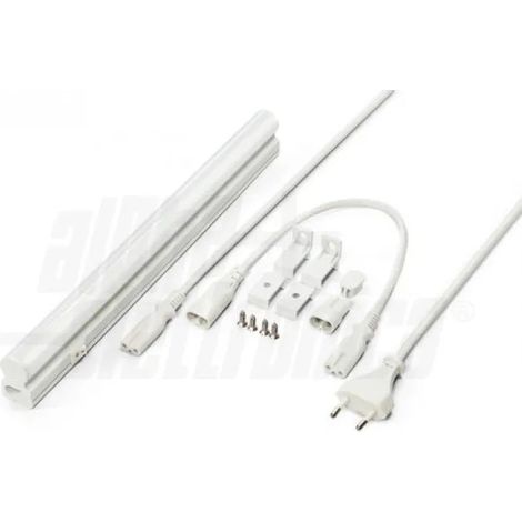 Barra Led Basso Profilo Prolungabile Con Interruttore 1170 Mm Lunghezza - Bianco Naturale
