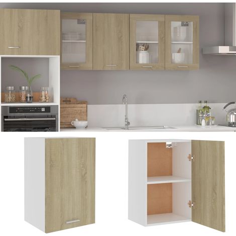 Maison Exclusive - Armario colgante "Lyon" roble Sonoma 39,5x31x6