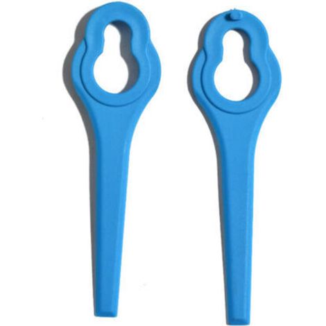 Lame De Tondeuse À Gazon - Plastique - 9,5 X 2,6 Cm - Pour Tonte Régulière Du Gazon - 30 Pièces (1/3)