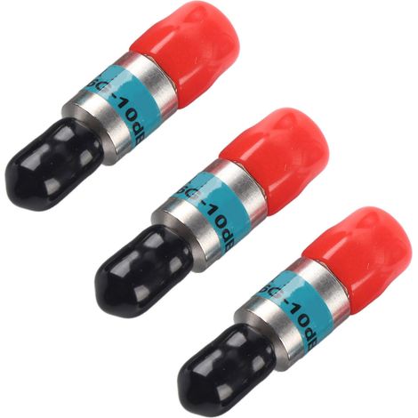 Atténuateur coaxial RF SMA mâle-femelle 2W 6GHz 50 ohms 1-30dB (10dB) (1/5)