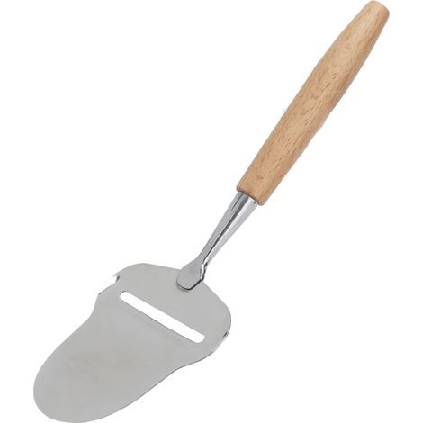 Spatule à fromage à manche en bois, en acier inoxydable, rabot à fromage à épaisseur réglable pour fromages à pâte mi-dure (1/5)