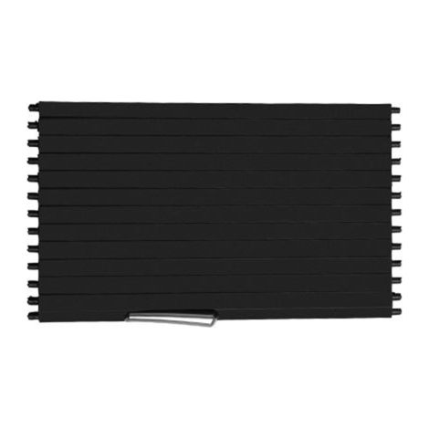 Store enrouleur coulissant de remplacement pour BMW X5 E70 X6 E71 (2007-2013), avec porte-gobelets intégrés et panneau coulissant avant. (1/5)