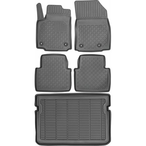 Ensemble de tapis de sol et de coffre pour Citroën C3 II Aircross Crossover à partir de 2017