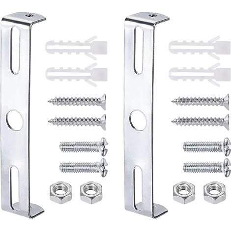 Plaques de Plafonnier 115 mm Kit Support Universel pour Luminaire Fixation d'éclairage Montage au Plafond Plaque Murale (1/3)