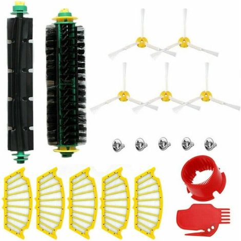 Bürstenersatzteilset passend für iRobot Roomba 530, 540, 550, 560, 570, 580, 551, 561, 555 und die 500er-Serie