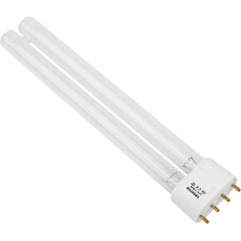 Tubo lampada UVC G23 da 18W – Lunghezza 217 mm – Durata 8000 ore – Per filtri e chiarificatori UVC per laghetti (1/5)