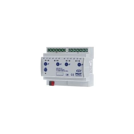 mdt AKD-0401.02 Dimmaktor 250W Noir 230V KNX