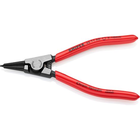 KNIPEX Pinza per anelli di sicurezza per anelli di sicurezza esterni su alberi rivestiti in resina sintetica 140 mm, 46 11 A0 (1/4)