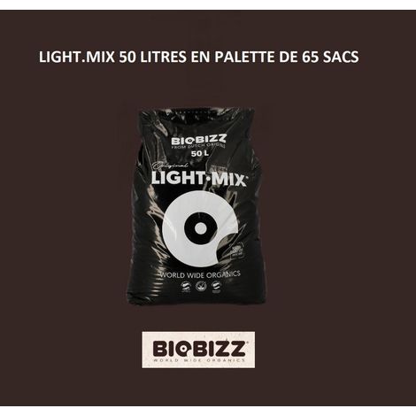 LIGHT MIX 50 litres Biobizz en palette de 65 sacs