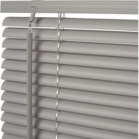 TrAdE Shop Traesio - Set 2 Pz Tenda Veneziana 80x160cm In Pvc Con Asta Casa Parasole In 2 Colori 015554 - (1/5)