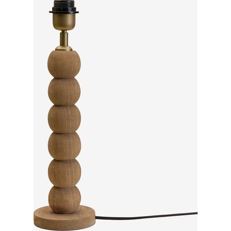 Base per lampada da tavolo 30 cm in legno di mango Soler SKLUM             (1/5)
