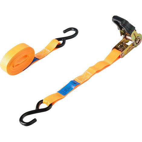 Transportgurt 25 mm x 4,5 m 680 kg (2 Stück) TÜV-zertifiziert (1/5)
