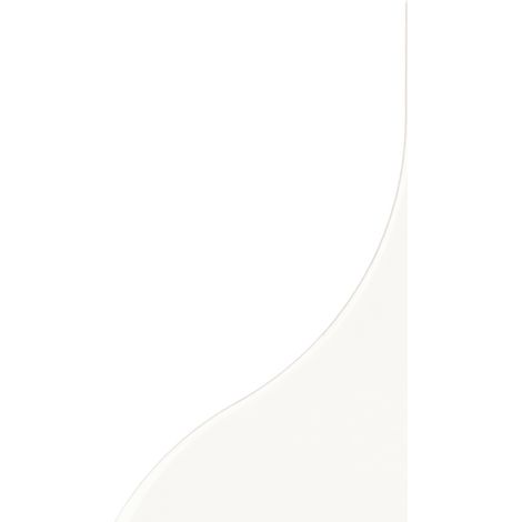 Carrelage mural faïence effet graphique REVERS 12x8.3cm 12x8.3cm Blanc - Brillant - boîte de 0.48 m2 12x8.3cm Blanc - Brillant / Poli - boîte de 0.48 (1/3)