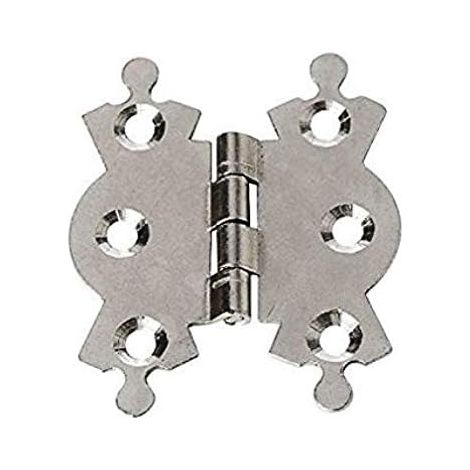 Merriway BH06197 Lot de 4 charnieres papillon chromees 50 mm (1/4)