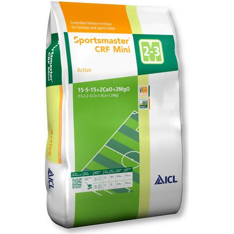 Sportsmaster CRF Mini Active 25 kg Rasendünger Langzeitrasendünger Saisondünger
