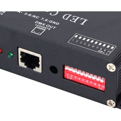 Contrôleur DMX512 pour bande LED RGB 12 canaux, décodeur constant DMX, tension DC 5-24V