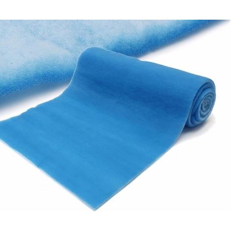 1 pièce filtre à air bleu-blanc, épaisseur 20 mm, pour cabine de peinture et atelier professionnel (1/4)