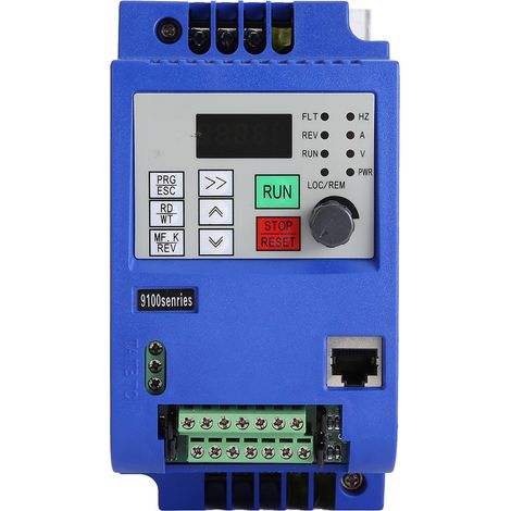Variateur de fréquence Vectoriel 0,75kW 380V AC, VFD monophasé vers triphasé, NF9100-3T-00075G, convertisseur industriel pour moteur (1/5)