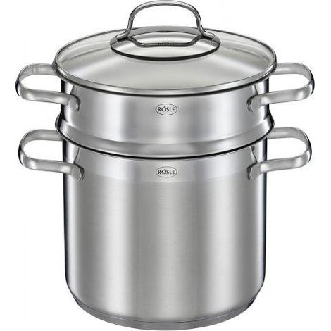 Rösle Elegance Pentola per Pasta Argento 5 Litri (1/3)