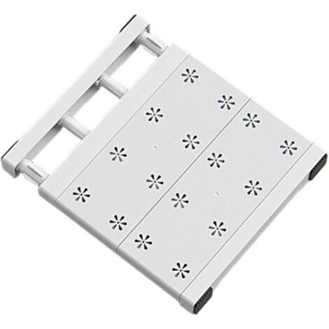 Étagère de casier de Tension réglable pour placards et armoires, Porte-Tension extensive Lourde avec Chargement Stable pour Le Stockage RV, l'organisateur Chaussures et la bibliothèque (1/4)