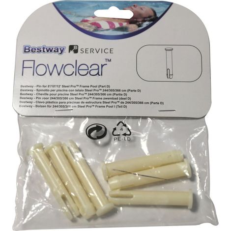 P61859 Pin connecteur pour piscine ronde avec châssis accessoires de rechange pour piscine