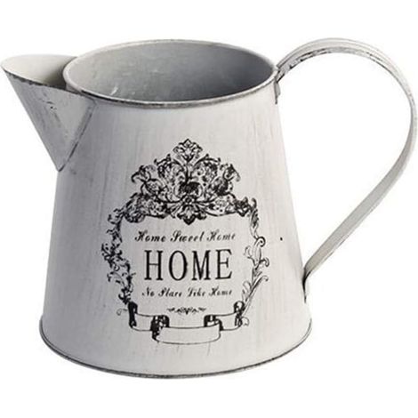 2pièces Pot de Fleurs Fer Rétro Seau à Fleurs Métallique Pot Créatif pour Intérieur pour Décoration et Arrosage (1/5)