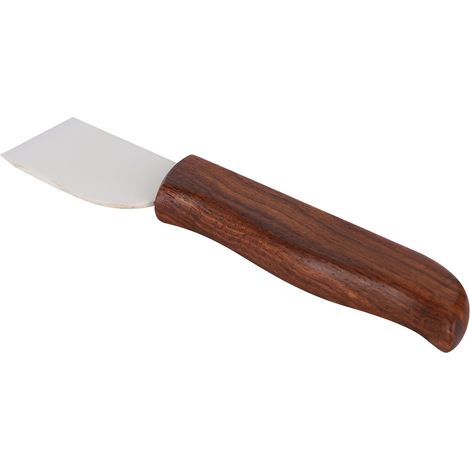 Outil professionnel de sculpture sur cuir pour le bricolage, outil de coupe et d'affûtage à main, lame en céramique blanche plate (1/5)