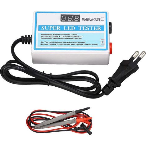 24-W-LED-TV-Hintergrundbeleuchtungstester mit Schalterprüfstift, LED-Lampenperlen-Lichtleistendetektor, 85–265 V, EU-P