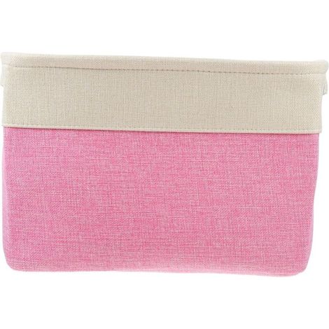 YMYNY Vêtements Panier De Rangement Enfants Paniers À Linge Carré Panier À Linge Animal Animal En Peluche Tissé Paniers À Linge Panier À Linge Coton Linge Rose Ménage Panier À