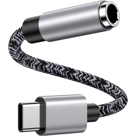 Adaptateur USB C Jack 3.5mm Samsung, Adaptateur Ecouteur Casque Prise Jack (1/5)