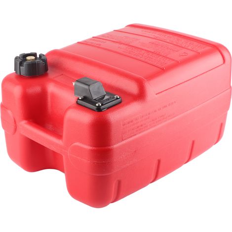 24-Liter-tragbarer Bootskraftstofftank mit rotem Auspuff, Ersatz für Yamaha, robuster externer Kraftstofftank (1/5)