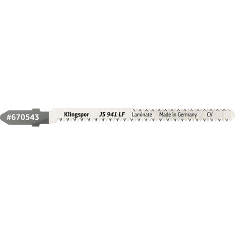KLINGSPOR BRZESZCZOT DO WYRZYNARKI 100x5x1,45mm JS 941 LF /5szt. (1/2)