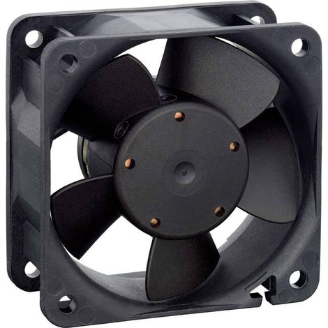 Ebm Papst 612NGHH ventilador axial negro 60x60x25 mm