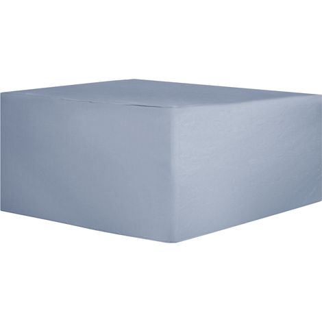 Funda de PVC poliéster gris para mobiliario de jardín 110 x 100 x 70 cm Chuva (1/5)
