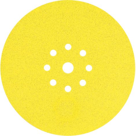 Disque Dewalt 225 mm P100 9 trous / 10 pièces.