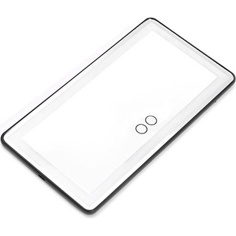 Miroir de maquillage tactile intelligent avec éclairage 3 couleurs et luminosité réglable – idéal pour se maquiller en toutes circonstances.