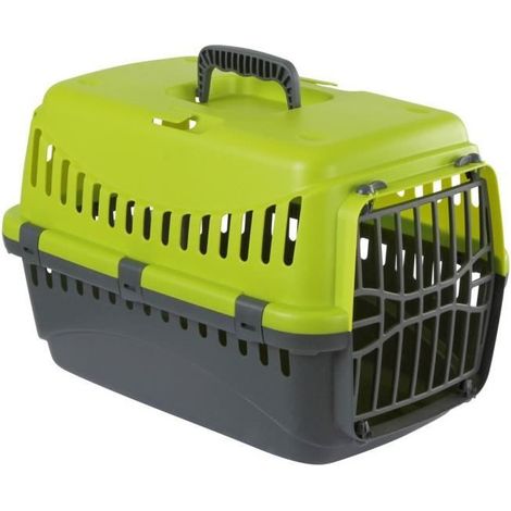 Kerbl Expedition caja de transporte verde y gris oscuro