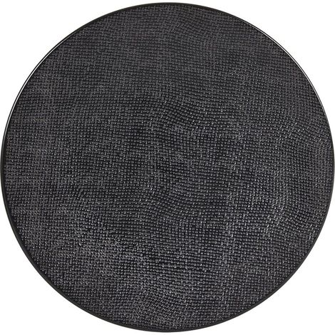 Table Passion - Assiette de présentation Vésuvio noir 31 cm (1/2)