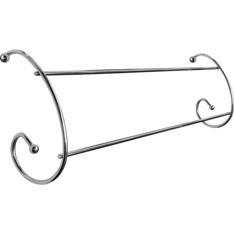Interiors By Premier Space Saving Design Set Of Two Small Radiator Airers, Durable Twin Rails, Stylish Curling Design Airers