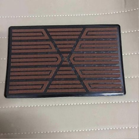 Tapis de sol universel en PVC pour voiture, protection de pédales, antidérapant, anti-usure, 1 unité (1/4)
