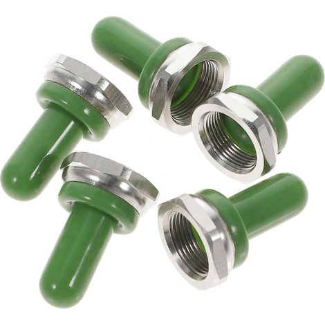 Lot de 5 capuchons de protection pour interrupteurs à bascule, capuchons de sécurité en silicone (1/5)
