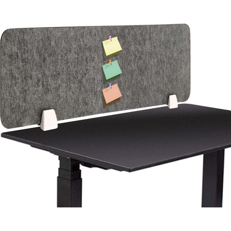 Cloison acoustique de bureau 101.6x30.5 cm brute à clipser pour réduire le bruit et les distractions visuelles,Panneau d'intimité absorbant le bruit, bibliothèque, salle de classe (1/5)