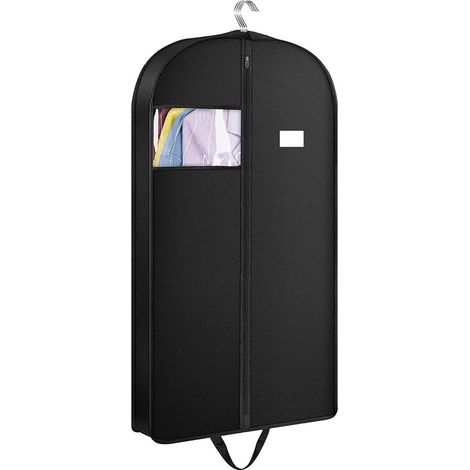 Funda para trajes de viaje - Bolsa para ropa con cremallera - 110 x 60 x 10 cm - Vestidos, abrigos, camisas (1/5)