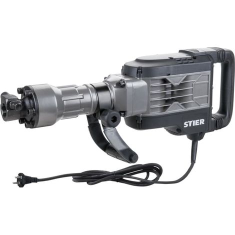 STIER Marteau de démolition SAH-2000 1 700 W 50 J 2 000 coups/minute, tension: 230 V, câble: 3 m, marteau démolisseur, marteau de percage (1/5)