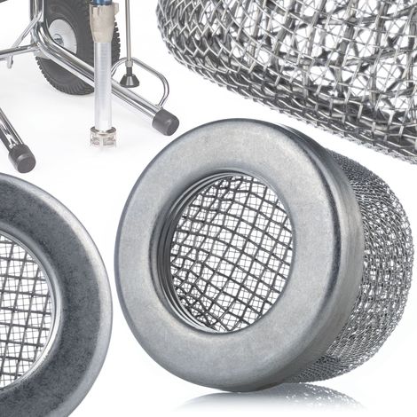 Rosfix Tornado RTR5 Filter – Ersatzteil für Farbspritzgerät Graco Ultra Max, GMax, LineLazer, ST Max  31,7 mm Innengewinde  100 Mesh  3-stufige Filtration  Ansaugfilter
