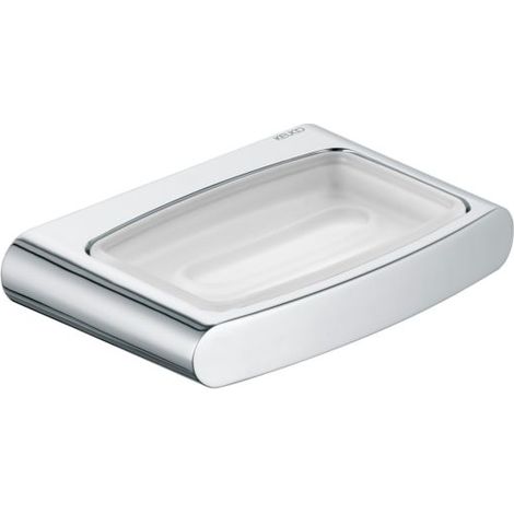 Porte-savon KEUCO ELEGANCE, fixation cachée, chromé, 11655019000 (1/4)