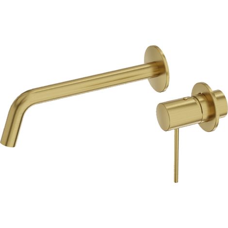 LAVITA Waschtischarmatur Orion Brushed Gold für die Unterputzmontage (1/5)